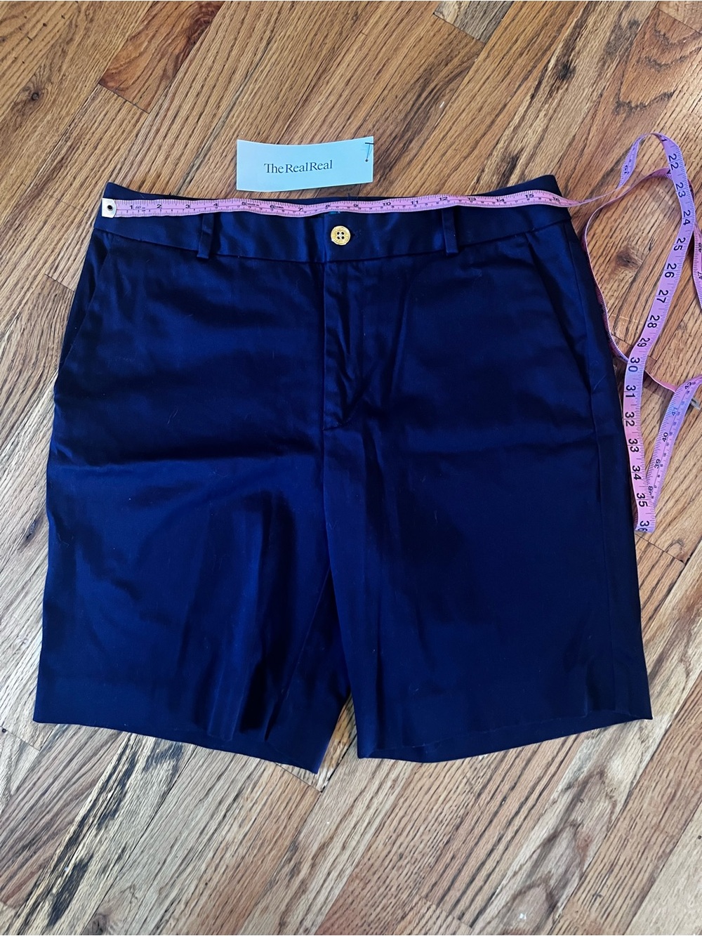 Ralph Lauren Navy Classic Dress Shorts